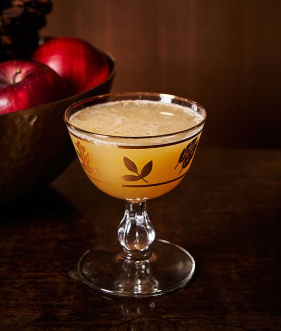 The Apple Jack Rabbit, A Laird & Company specialty cocktail from New Jersey’s first and finest distillers. 